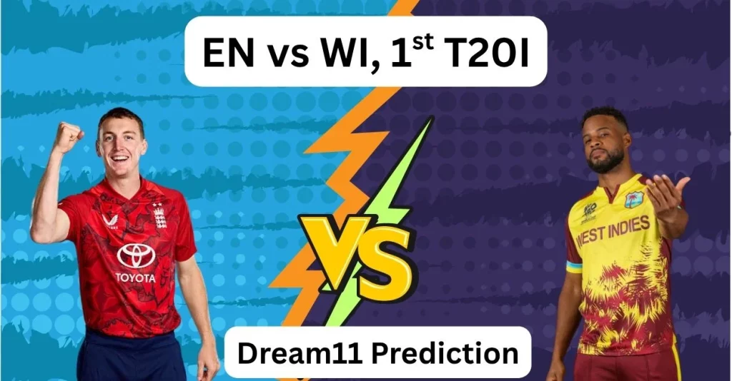 EN vs WI 2025, 1st T20I: Match Prediction, Dream11 Team, Fantasy Tips and Pitch Report | England vs West Indies