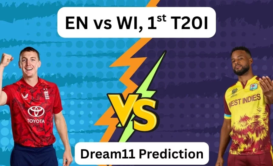 EN vs WI 2025, 1st T20I: Match Prediction, Dream11 Team, Fantasy Tips and Pitch Report | England vs West Indies
