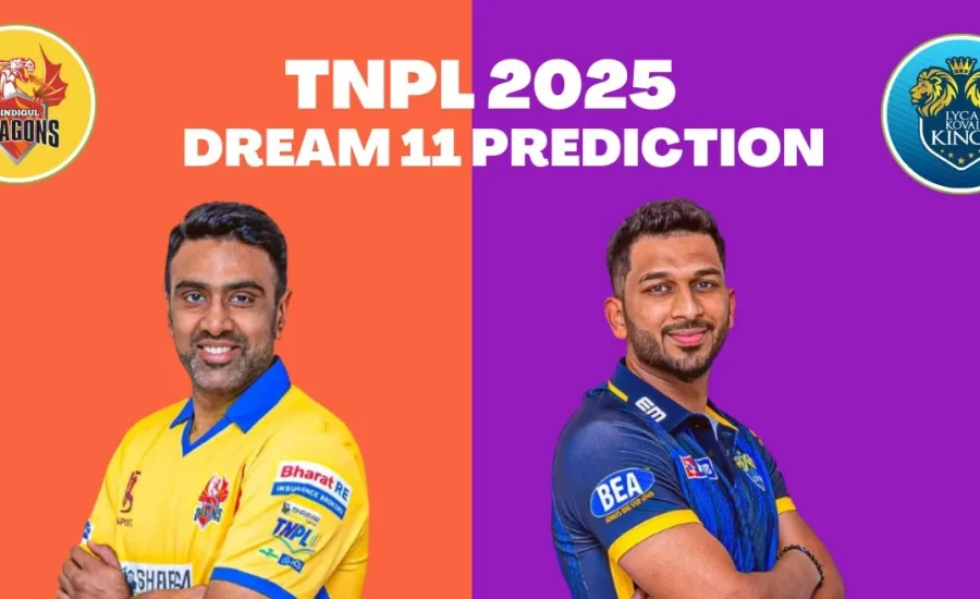 DD vs LKK, TNPL 2025: Match Prediction, Dream11 Team, Fantasy Tips & Pitch Report | Dindigul Dragons vs Lyca Kovai Kings