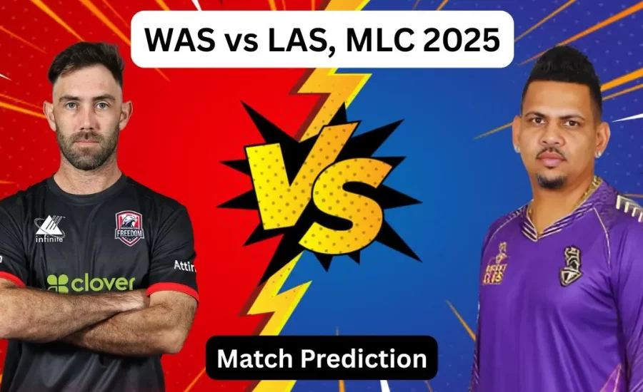 WAS vs LAS, MLC 2025: Match Prediction, Dream11 Team, Fantasy Tips & Pitch Report | Washington Freedom vs Los Angeles Knight Riders
