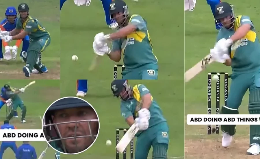 WCL 2025 : AB de Villiers turns back the clock with a breathtaking knock against India Champions