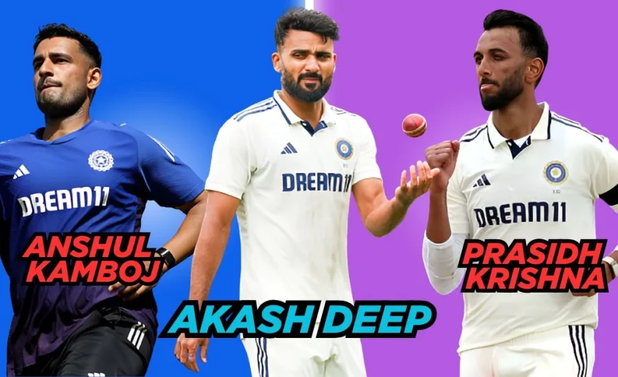 ENG vs IND, 4th Test: Who will replace Akash Deep in Manchester – Anshul Kambhoj or Prasidh Krishna?