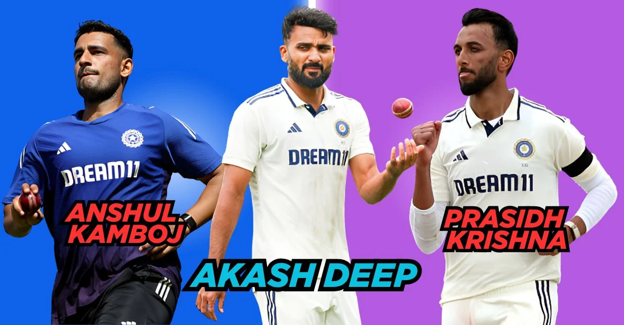 ENG vs IND, 4th Test: Who will replace Akash Deep in Manchester – Anshul Kambhoj or Prasidh Krishna?