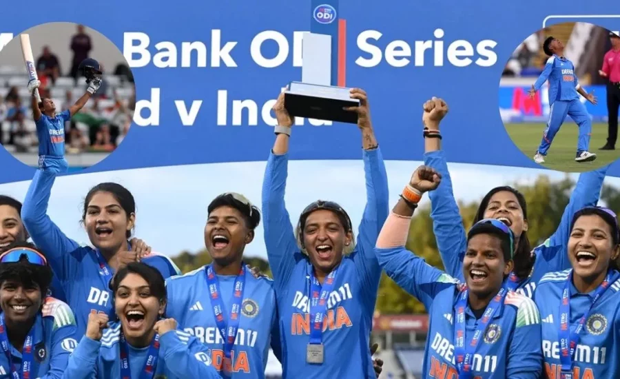 Harmanpreet Kaur’s century and Kranti Goud’s 6-fer takes India to a historic Women’s ODI series win against England