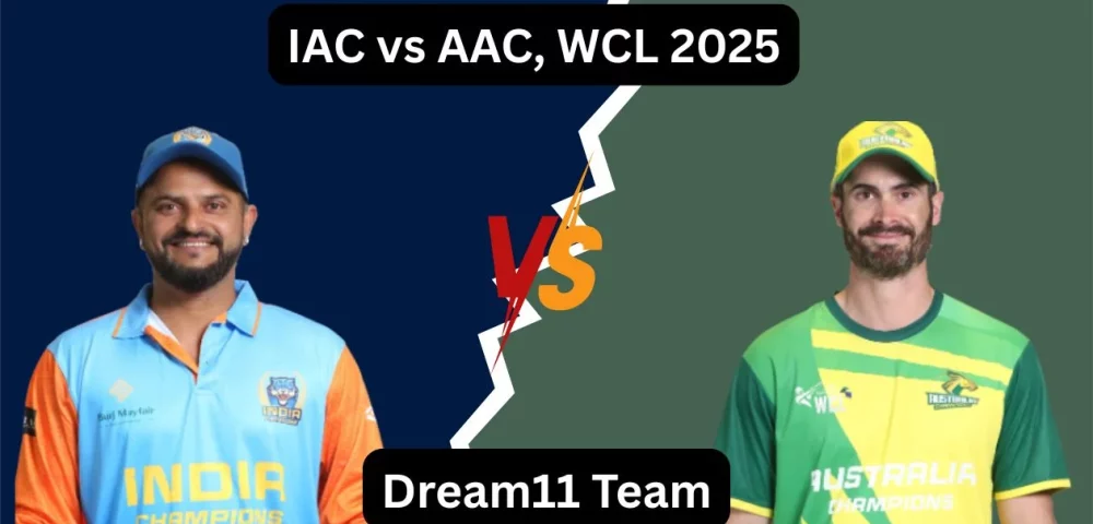 IAC vs AAC, WCL 2025: Match Prediction, Dream11 Team, Fantasy Tips and Pitch Report | India Champions vs Australia Champions