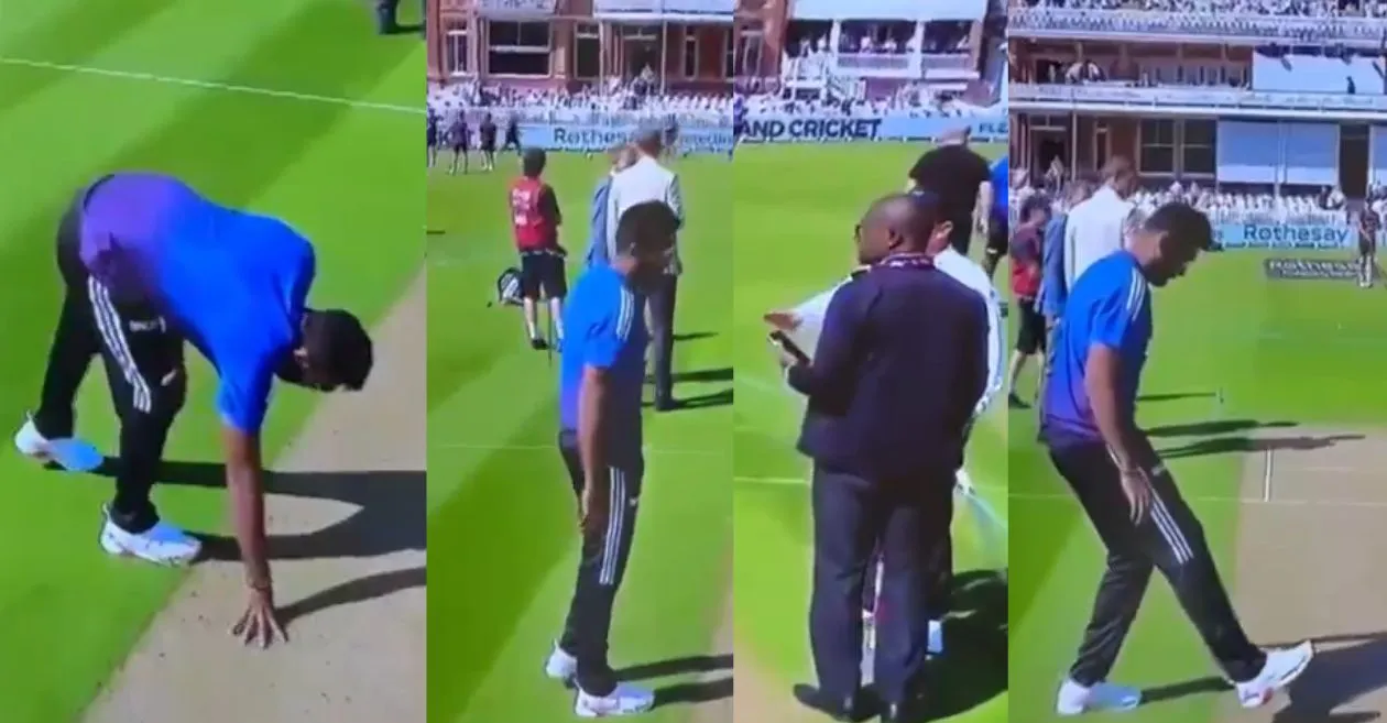 Jasprit Bumrah’s playful reaction when ground staff asked him to step out of the pitch in Lord’s Test
