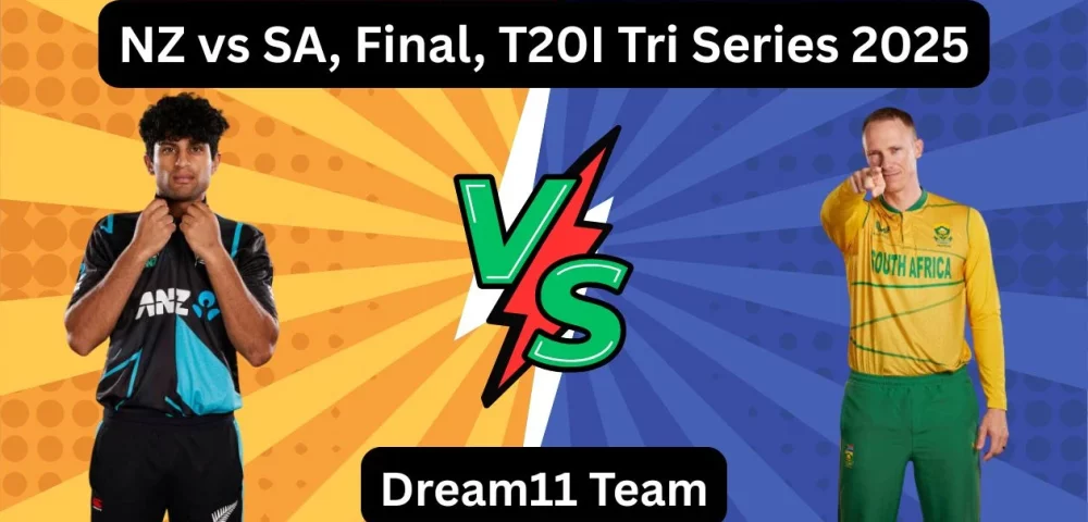 NZ vs SA, Zimbabwe T20I Tri Series 2025 Final: Match Prediction, Dream11 Team, Fantasy Tips and Pitch Report | New Zealand vs South Africa