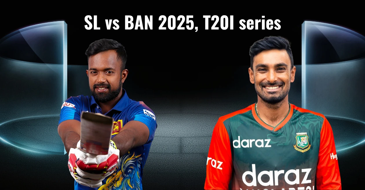 SL vs BAN 2025, T20I Series: Broadcast, Live Streaming details: When and where to watch in India, UK, Sri Lanka, Bangladesh and other countries