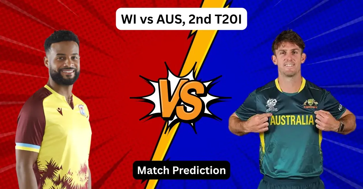 WI vs AUS, 2nd T20I: Match Prediction, Dream11 Team, Fantasy Tips and Pitch Report | West Indies vs Australia 2025