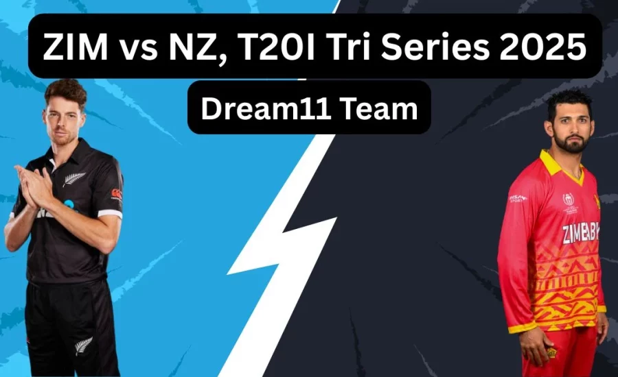 ZIM vs NZ, T20I Tri Series 2025: Match Prediction, Dream11 Team, Fantasy Tips and Pitch Report | Zimbabwe vs New Zealand