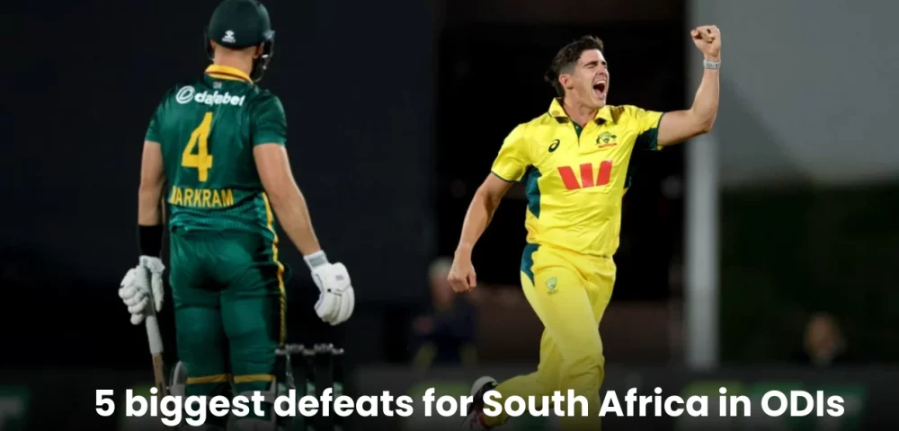 Biggest defeat against Australia! 5 heavy losses for South Africa in ODIs