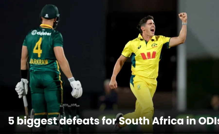 Biggest defeat against Australia! 5 heavy losses for South Africa in ODIs