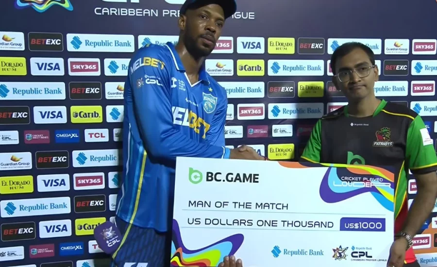 CPL 2025: Roston Chase’s all-round brilliance leads St Lucia Kings to nail-biting win over St Kitts and Nevis Patriots