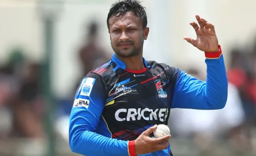Shakib Al Hasan joins the elite list of T20 bowlers as his exceptional performance leads ABF past SKN in CPL 2025
