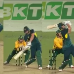 Tim David launches towering six onto stadium roof in AUS vs SA T20I opener