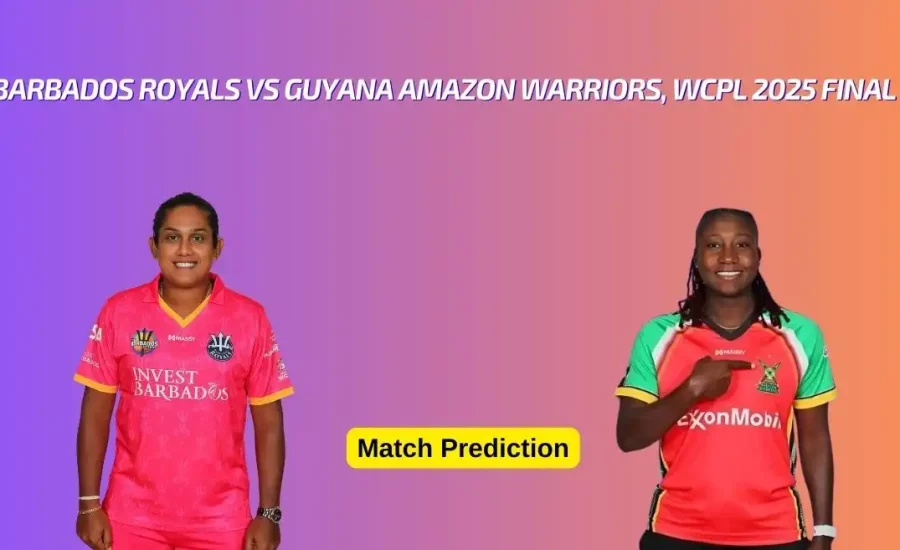 Barbados Royals Women vs Guyana Amazon Warriors Women, WCPL 2025 Final Match Prediction: Who will win today’s game?