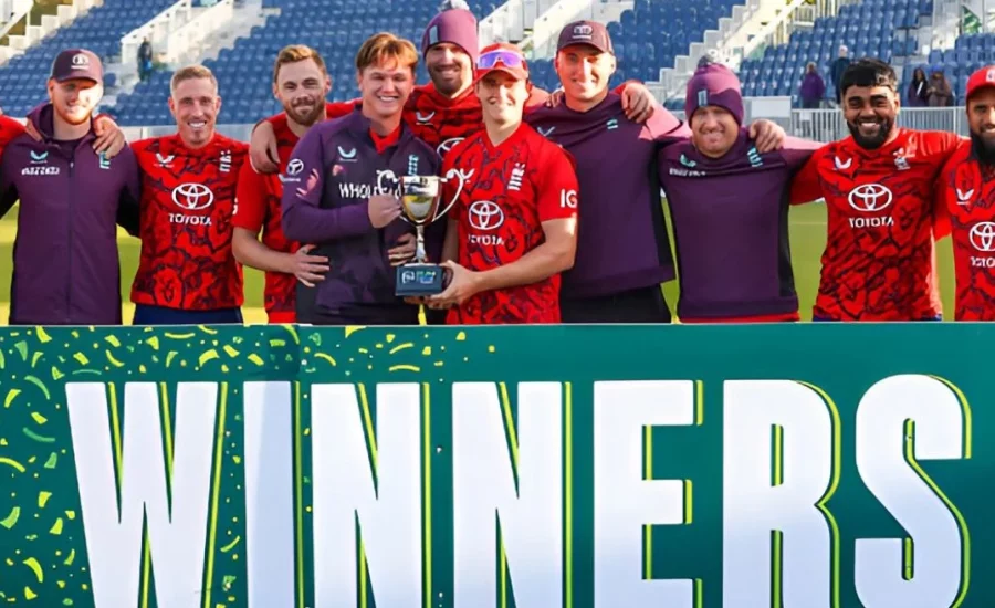 Jordan Cox and Adil Rashid shine as England clinch T20I series against Ireland in style