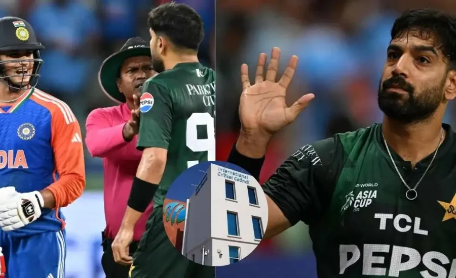 Asia Cup 2025: ICC takes action against Pakistan pacer Haris Rauf for his provocative gestures against India