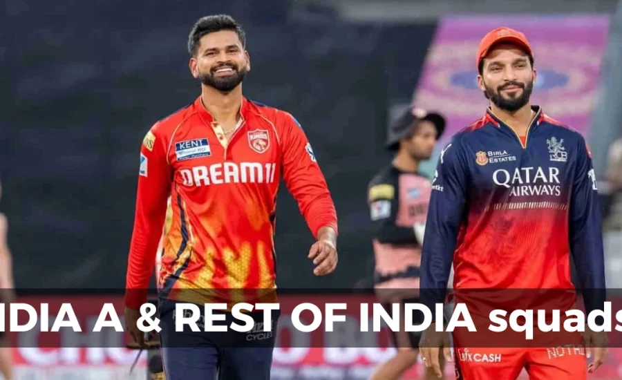 BCCI announces India A squads for One-Day series against Australia A, Rest of India squad for Irani Cup 2025