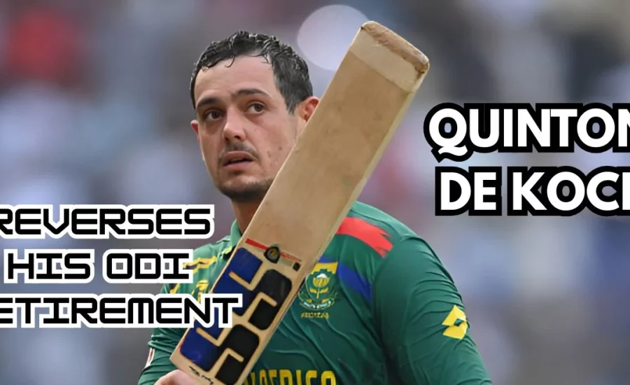 Quinton de Kock reverses his ODI retirement; South Africa announces white-ball squad for Pakistan series