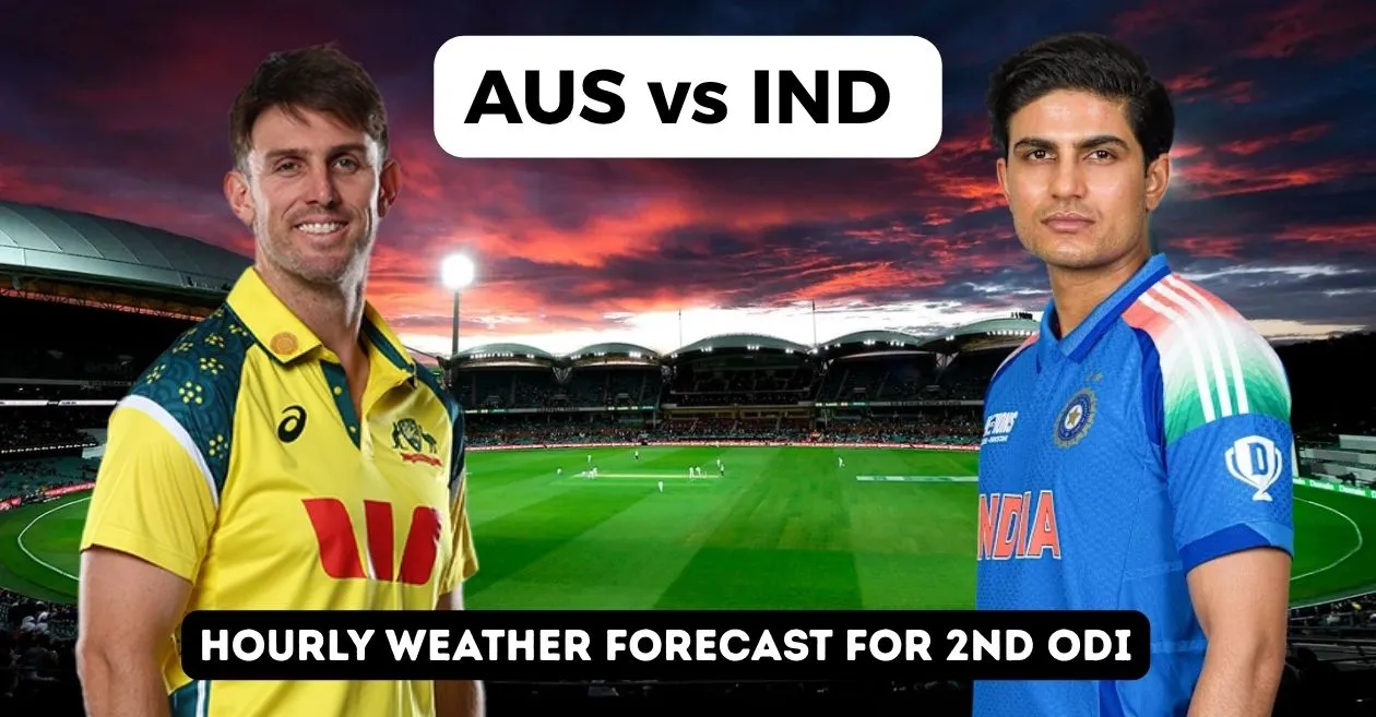 AUS vs IND: Rain to play spoiler in Adelaide? Here’s the hourly weather forecast for 2nd ODI