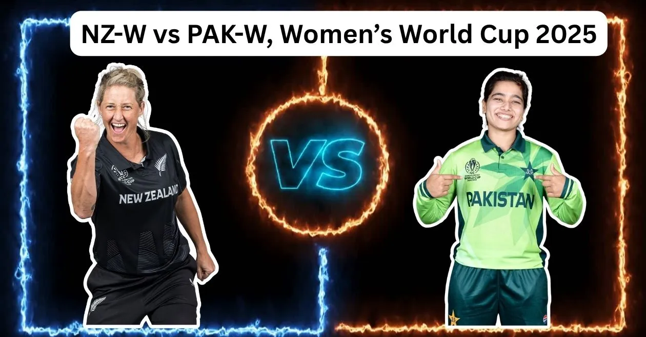 NZ-W vs PAK-W, Women’s World Cup 2025 Match Prediction: Who will win today’s game between New Zealand and Pakistan?