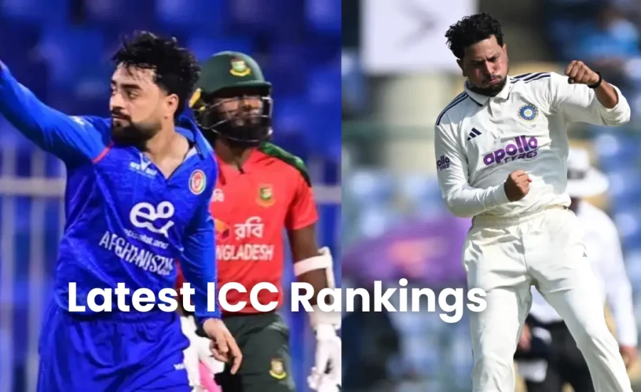 Rashid Khan reclaims ICC No. 1 ODI bowling spot; Kuldeep Yadav achieves career-best Test rankings