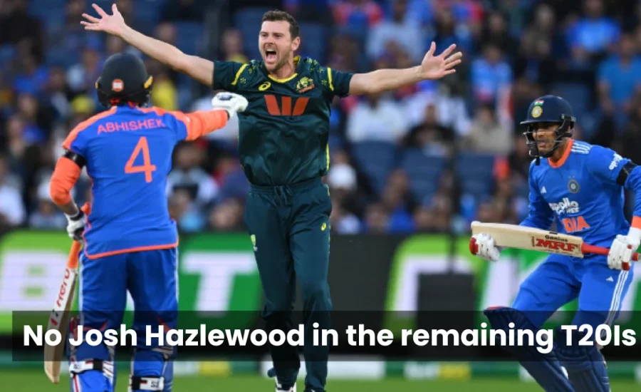 AUS vs IND: Here’s why Australia seamer Josh Hazlewood will miss the remaining T20I series against India